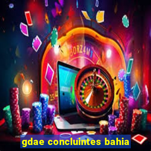 gdae concluintes bahia